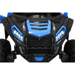 Elektrické autíčko Buggy ATV Racing Dvojmiestne!!! Modrá - 4 X 200 W - 24V7Ah